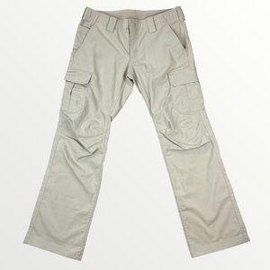Under Armour Storm Women's Tan Tactical Ripstorm Casual Work Cargo Pants 12